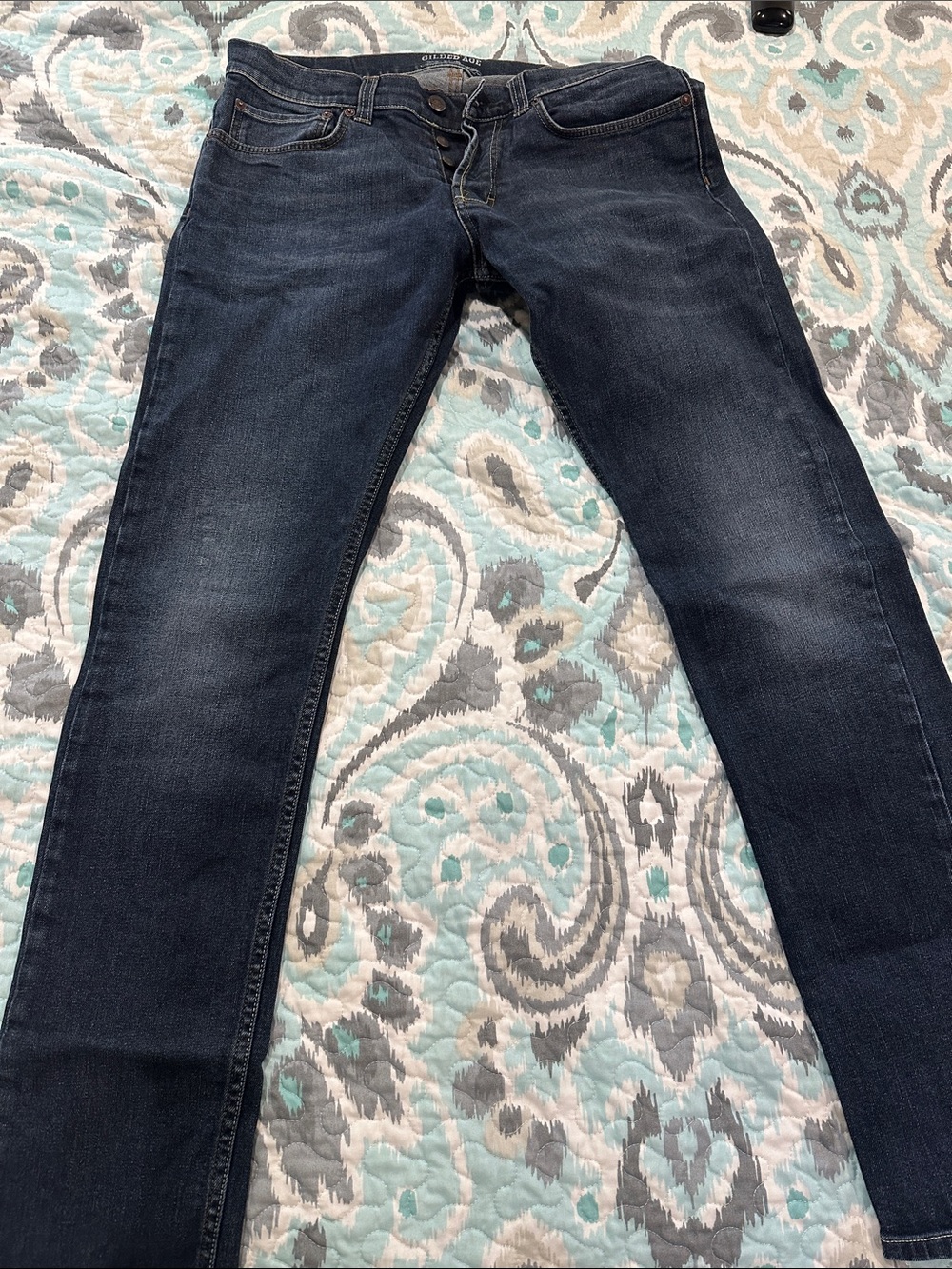 Gilded Age made in italy mens jeans 32